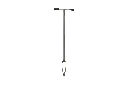 One-piece Edelman auger, clay, Ø 10 cm