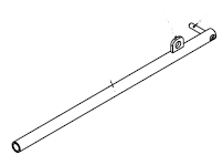 Lever with hinge loop