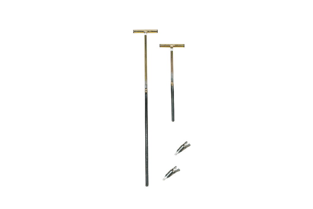 Gouge auger set for arable land