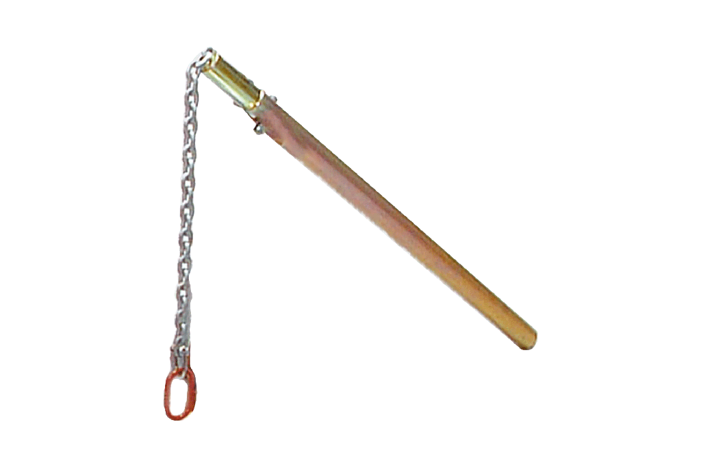 Hefboom met ketting, lengte 100 cm