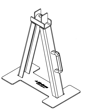 Lever support, steel