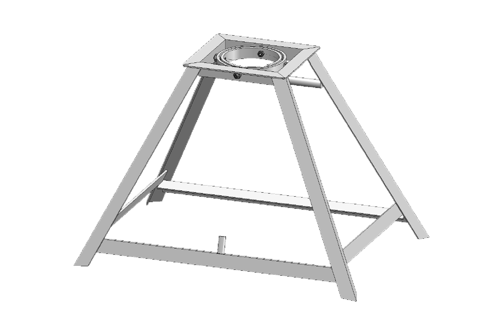 Frame for guide cylinder RAW