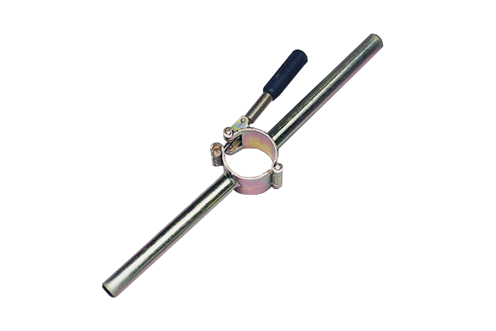 Casing tube clamp, 90 mm, adj. fastener