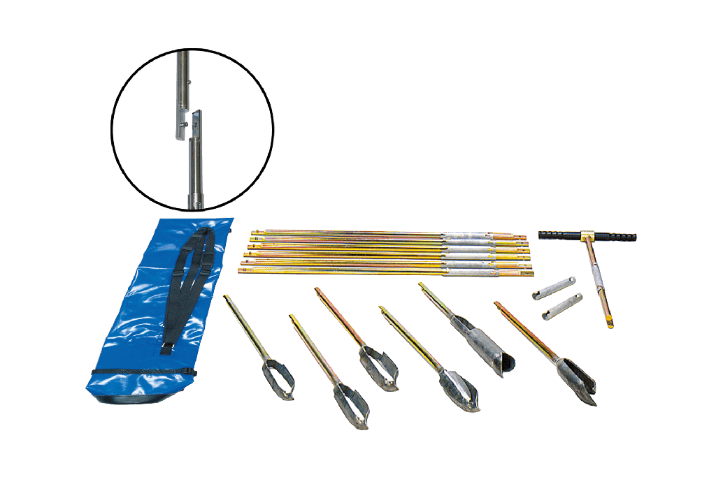 Prospecting kit for geological surveys