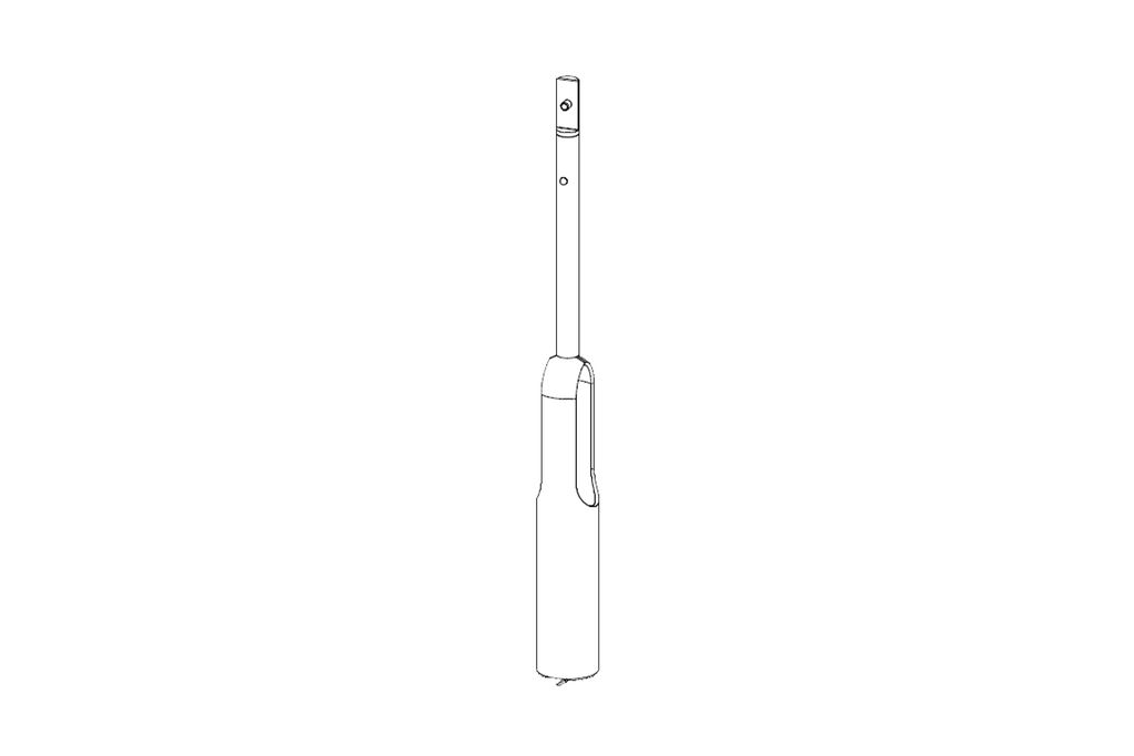 Borehole flattener, Ø 7 cm, bayonet