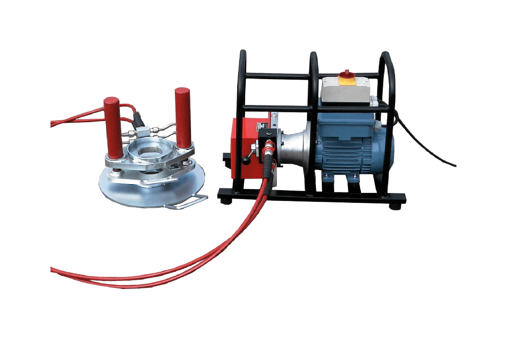 Hydraulic extractor, electric