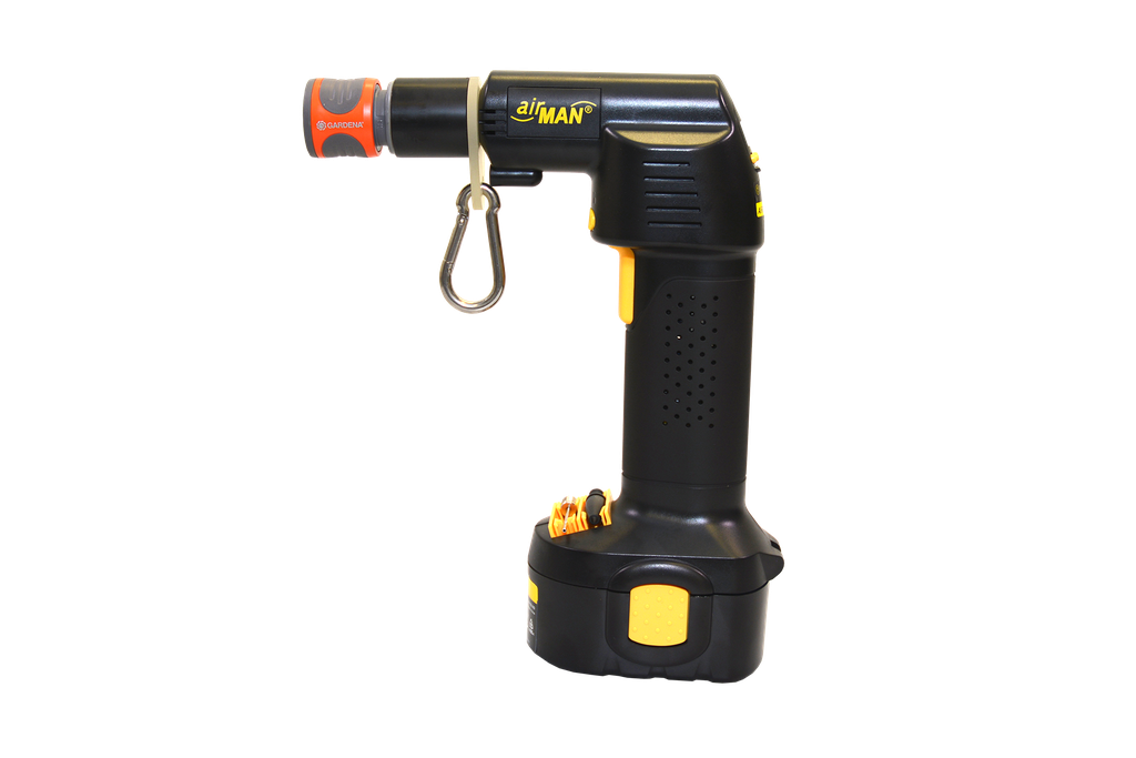 Pressure pump with manometer
