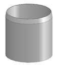 Soil sample ring Ø 53, not numbered