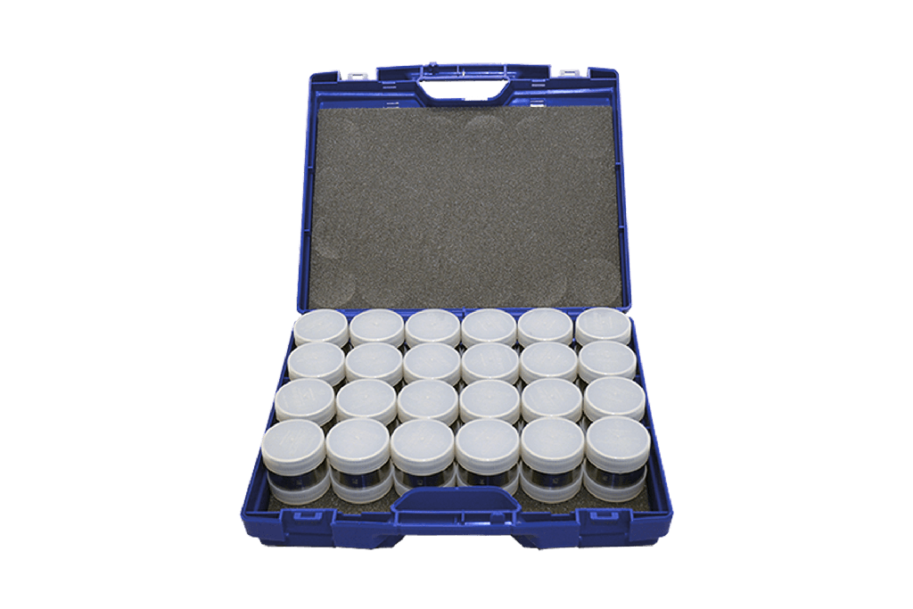 Case with soil sample rings Ø53mm, ZN