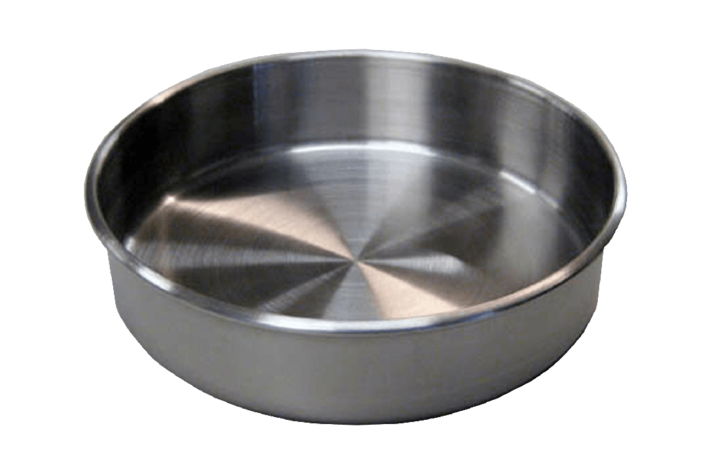 Stainless steel receiver, Ø 200mm, 50mm