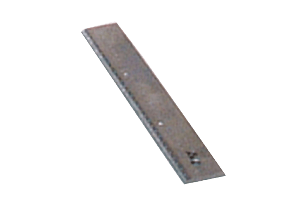 Steel ruler with cutting edge RAW