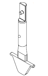 Extraction Spatula for filter, Hooghoudt