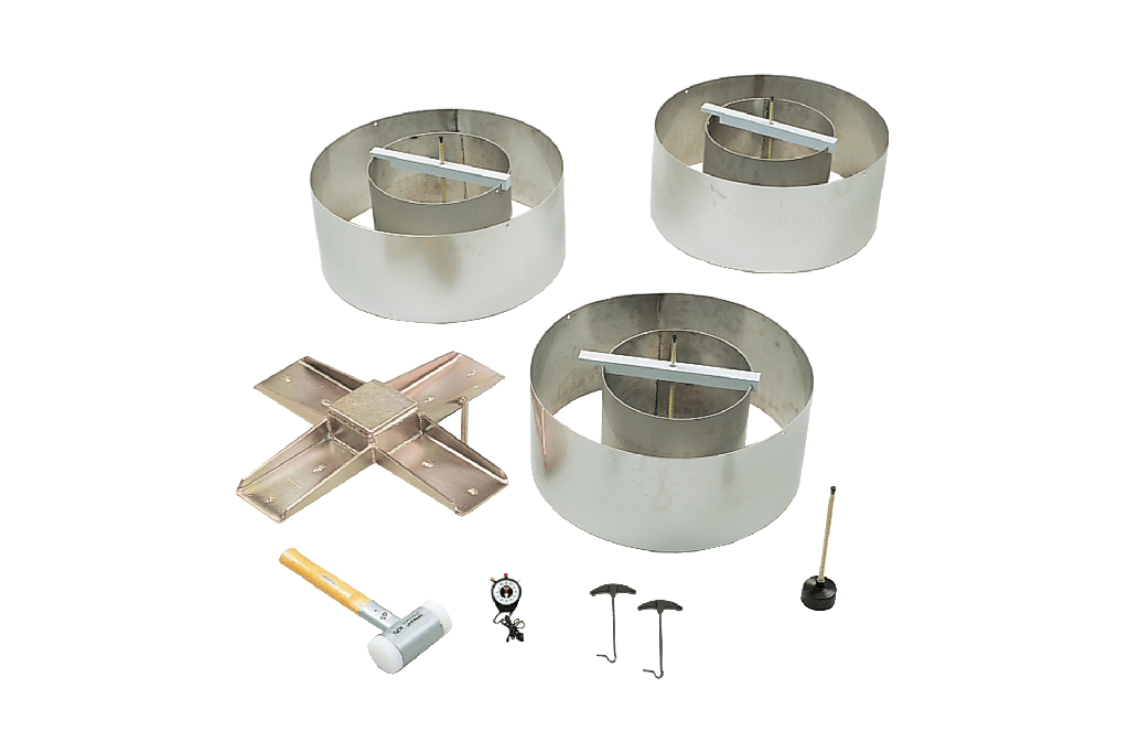 Doppelringinfiltrometer, Set