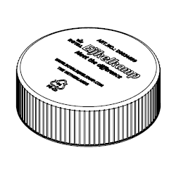 Verschlusskappen Ø 63 mm, 20x