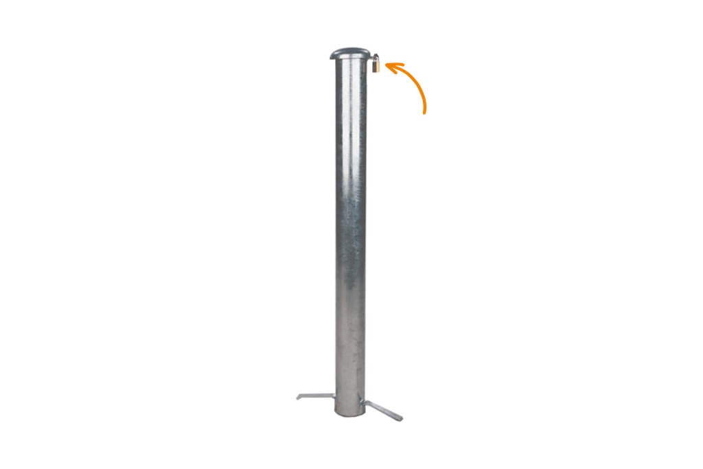 Hangslot messing 30mm-serie