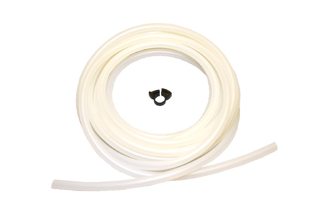 Siliconen slang, Ø 6 x 10 mm, rol a 5m