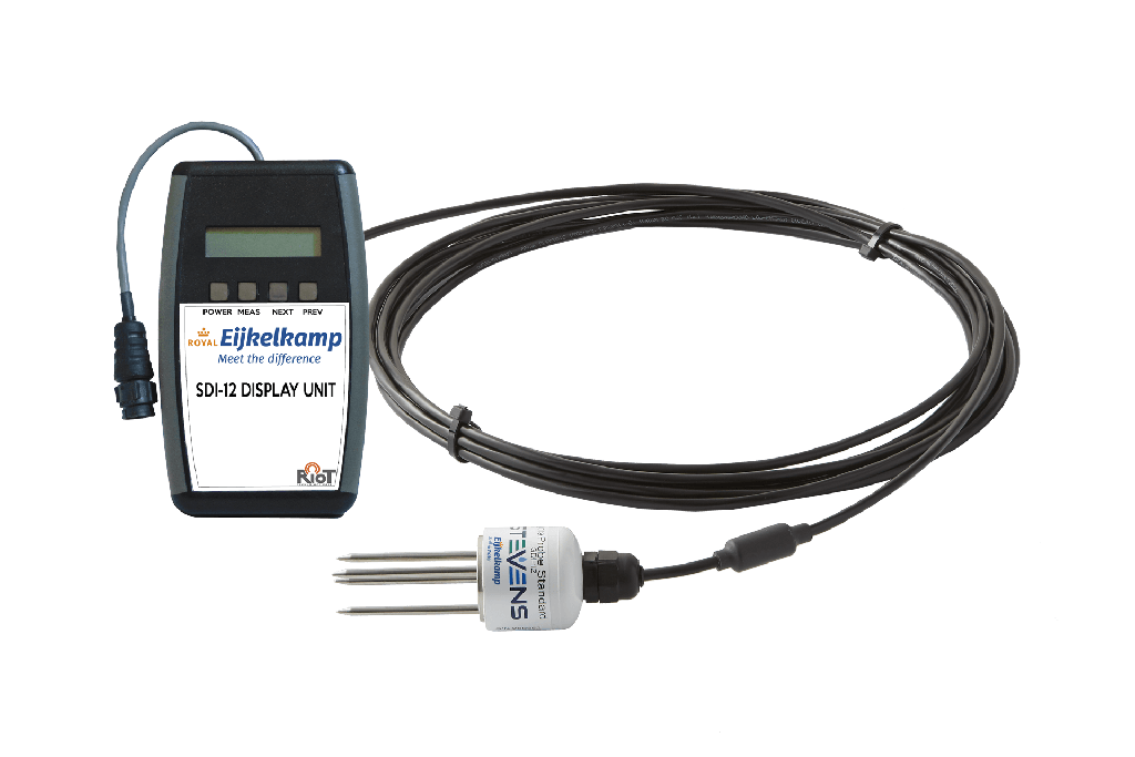 HydraProbe met SDI-12 uitleesunit