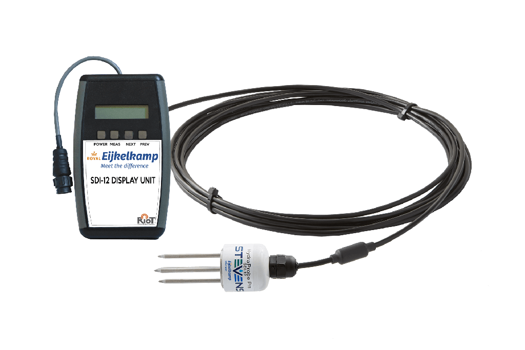 HydraProbe Pro met SDI-12 uitleesunit