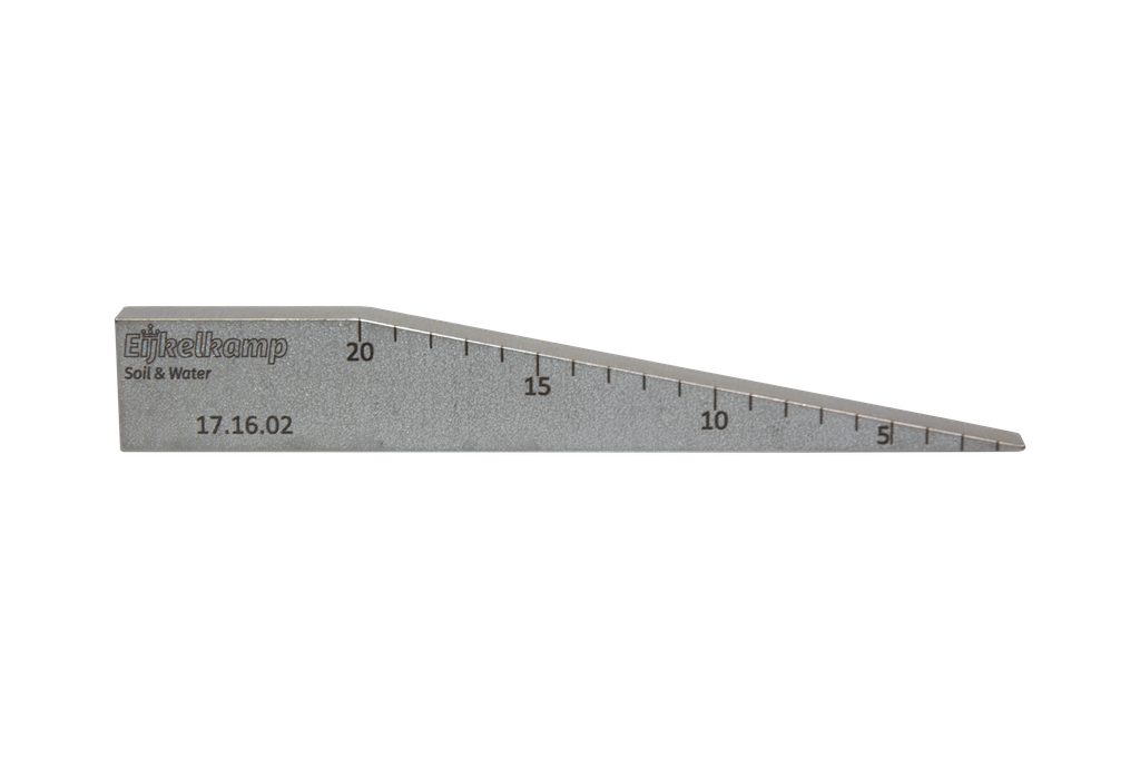 Mess-Keil für Richtlatte