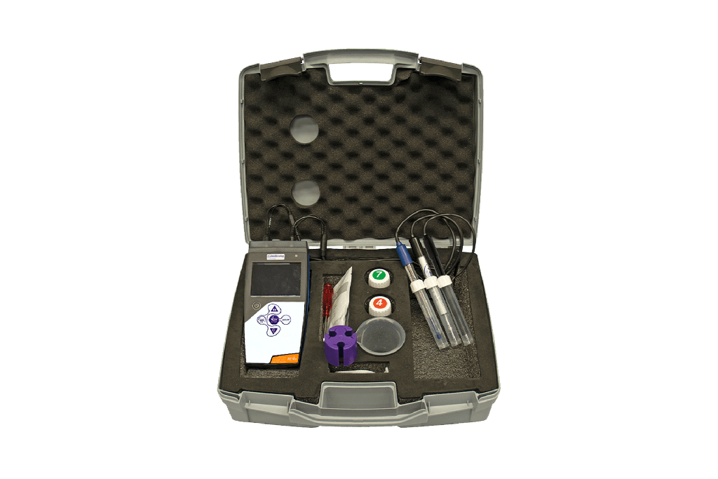 T/pH/EC/oxygen meter set