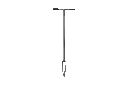One-piece Edelman auger, combi, Ø 6 cm