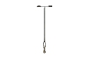 Einteiliger Bohrer, Sand-Typ,  Ø 7 cm