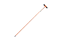Utility probe with cone Ø 19 mm, 150 cm
