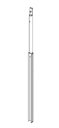 Gouge auger, bottom, bay, 50 cm, Ø30mm