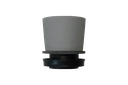 Rubber stop with seal