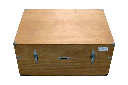 Wooden case for Delft bottle