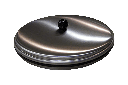 Stainless steel lid, Ø 300 mm