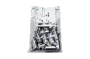 Stainless steel wire clamps, 10x