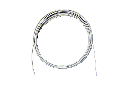 Ptfe coated steel cable, Ø 2 mm, 5 m