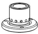 Lower radial bearing holder